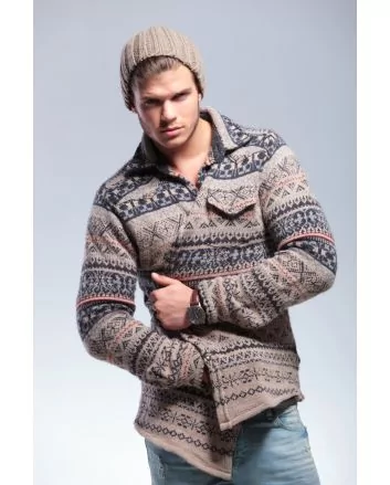 Merino V-neck Pullover Sweater