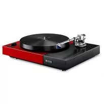  Perpetuum Ebner PE 2525 Turntable with ortofon 2M Blue Cartridge, Dust Cover (Red)