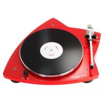 Thorens TD 209 Manual Turntable - 33 or 45 rpm TP90 AT95B (High Gloss Red)