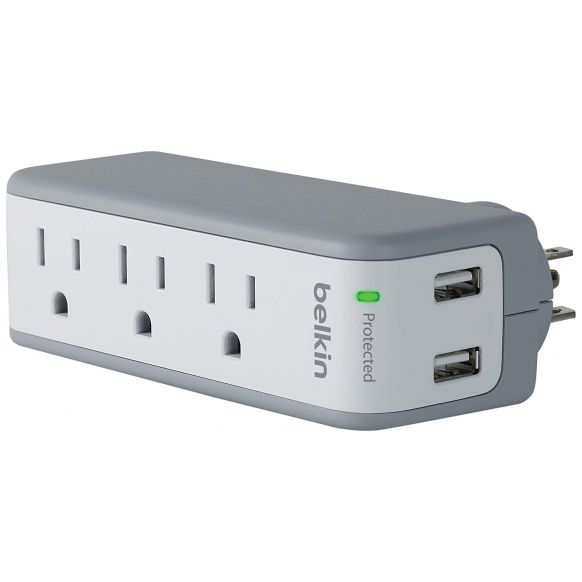 Belkin SurgePlus USB Swivel Surge Protector and Charger