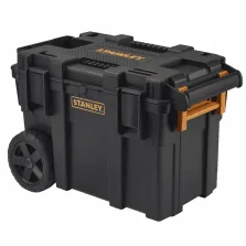 Stanley 52L Mobile Job Chest with One-Touch Latch