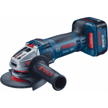 Bosch GWS 18V-10 Cordless Angle Grinder Tool Kit