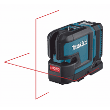 Makita SK 050 Cordless Cross Line Laser (Red)