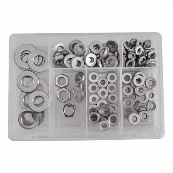  Hillman Stainless Steel Nut and Washer Kit (94-Piece)